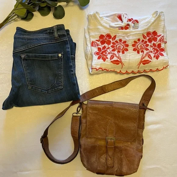 Leather Crossbody - Picture 3 of 10